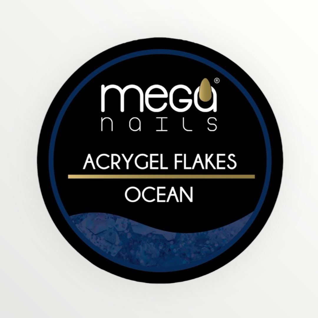 ACRYGEL FLAKES OCEAN