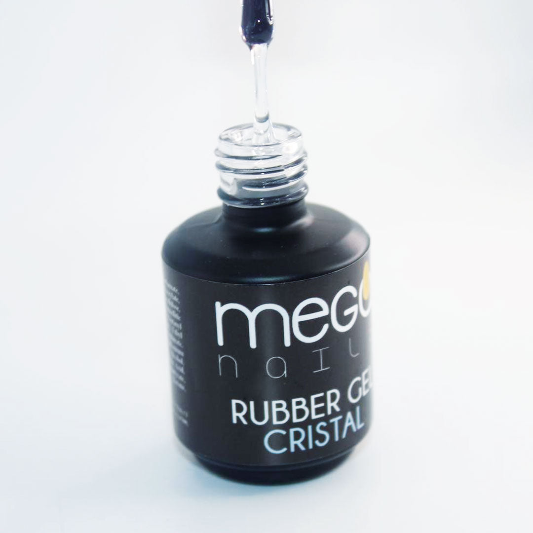 Rubber gel cristal
