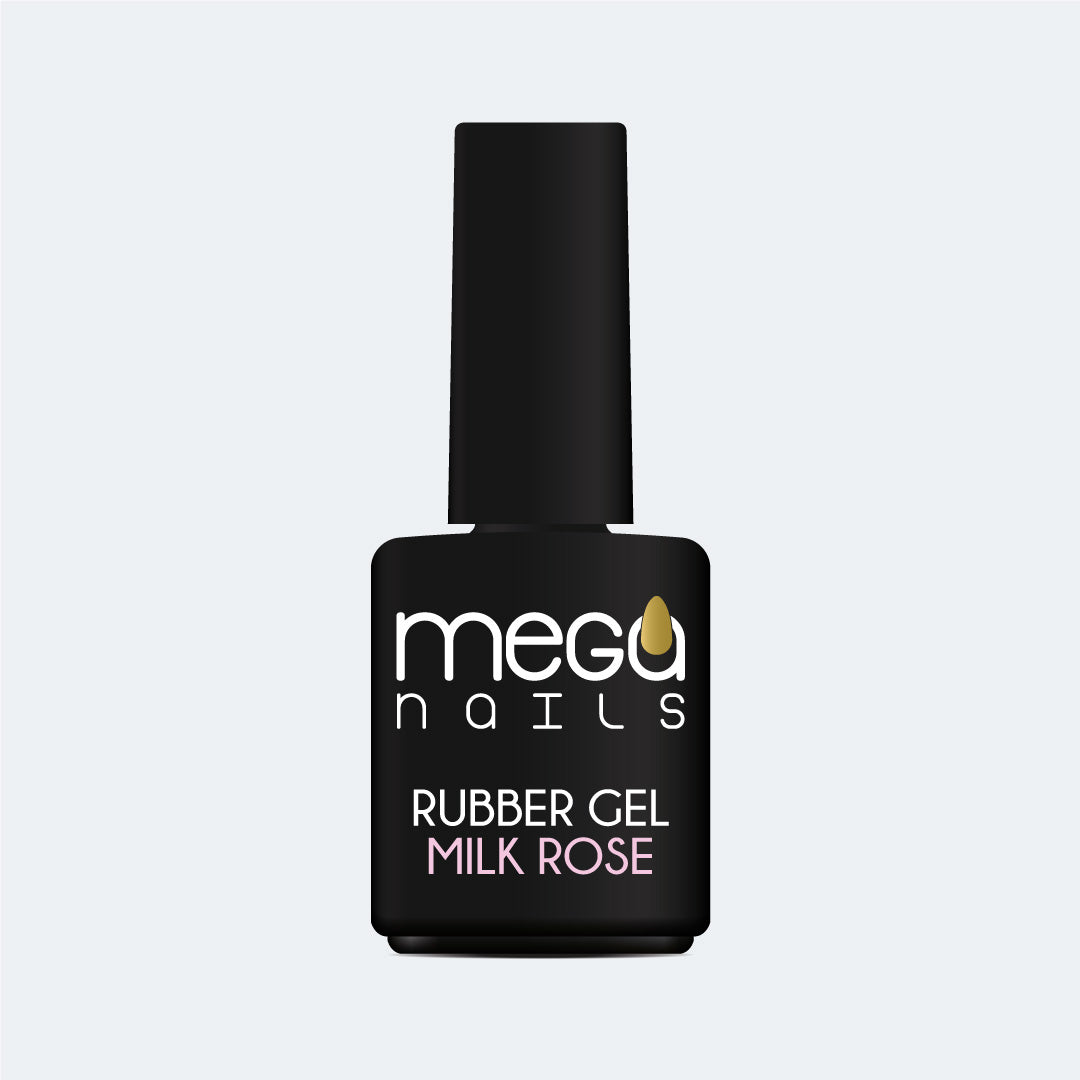 Rubber gel milk rose