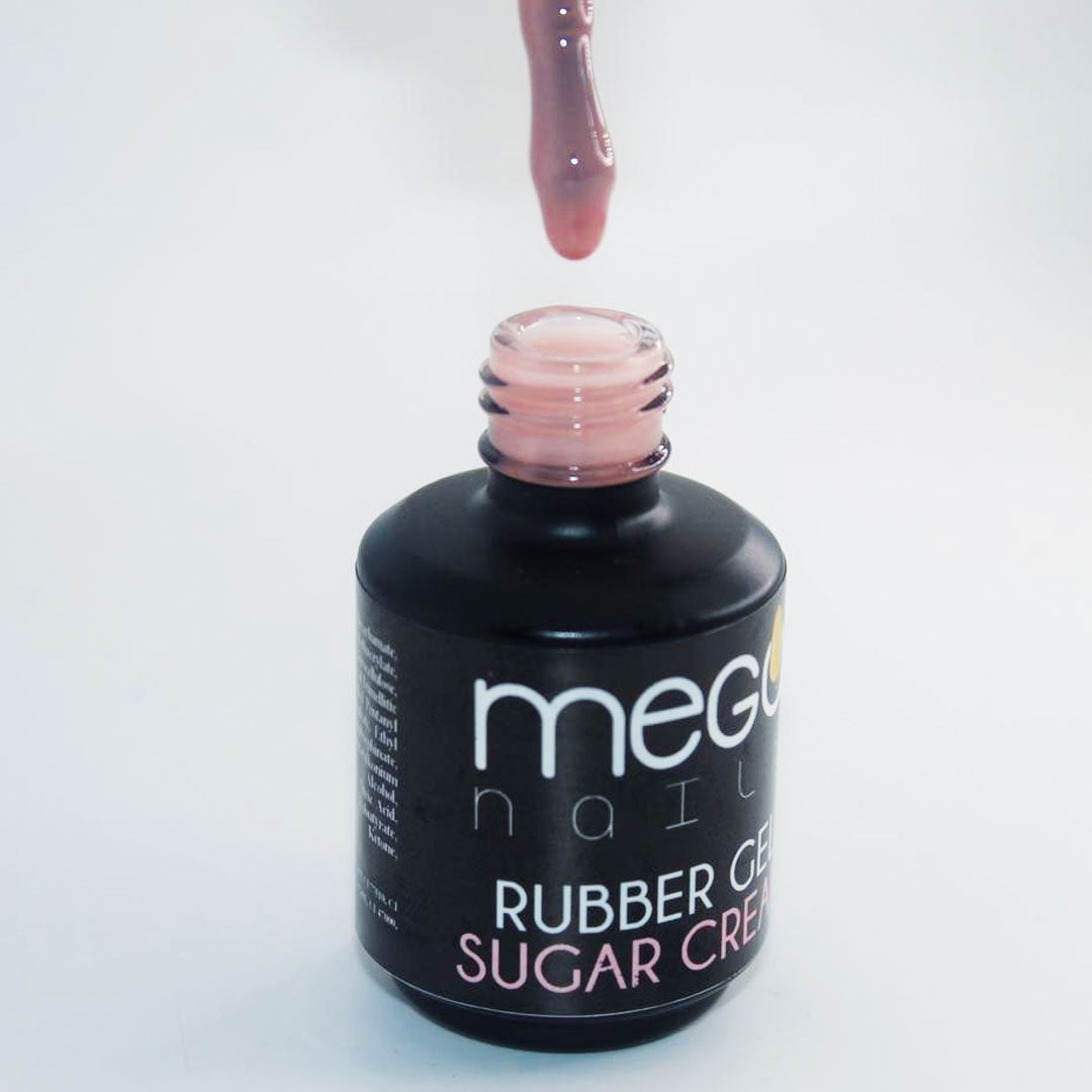 Rubber gel sugar cream