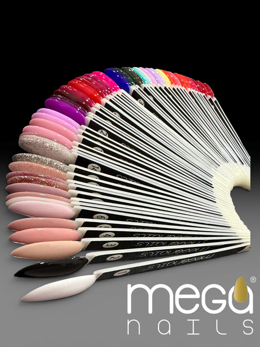 Tip con gel polish da 1 a 171