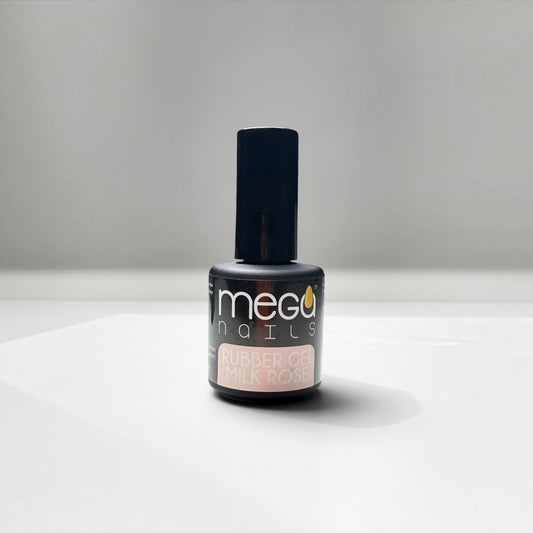 Rubber gel milk rose