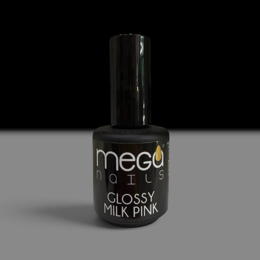 Glossy milk pink