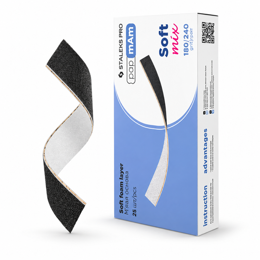 STALEKS EXPERT 20 papmAm mix
Lime doppie per limatura diretta su base morbida, grana 180/240 (25 pz)