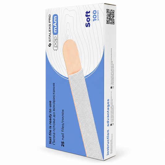 Lime Di Ricambio PapmAm (Base Morbida) su base di legno EXPERT 20 (25 pz)